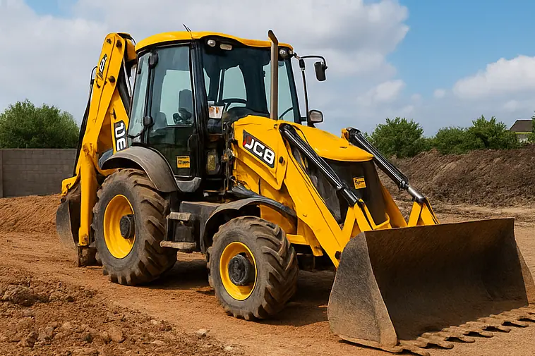 Аренда экскаватора-погрузчика JCB и Hidromek с водителем в Минске